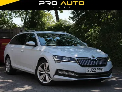Used Skoda Superb SE L 2022 White Estate