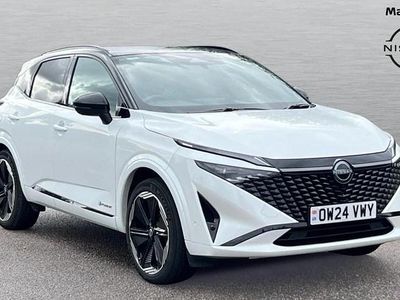 White Used 2024 Nissan Qashqai SUV | £22,962 (Fair price)