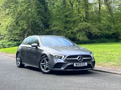 Używany Mercedes A200 AMG Line Premium 150 KM (110 kW) 2019 Szary Hatchback