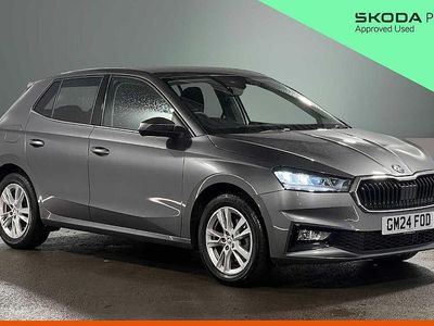 Used Skoda Fabia SE L 85 HP (62 kW) 2024 Graphite grey metallic Hatchback