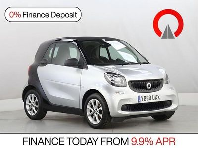 Used Smart ForTwo Coupé Passion 71 HP (52 kW) 2018 Black Coupe