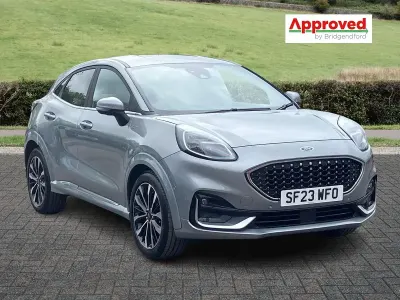 Używany Ford Puma ST-Line 2023 Srebrny SUV