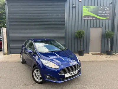 Used Ford Fiesta Zetec 98 HP (72 kW) 2014 Blue Hatchback