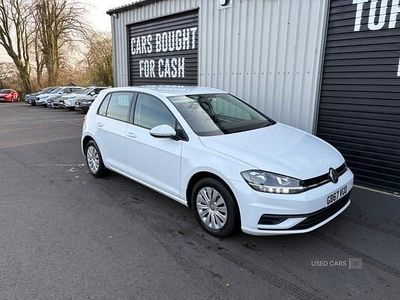 Used VW Golf VII S 125 HP (91 kW) 2018 White Hatchback