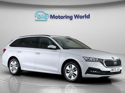 Used Skoda Octavia SE Technology 110 HP (80 kW) 2022 White Estate