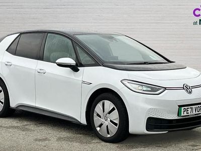 Used VW ID.3 Pro 150 kW (204 HP) 2021 White Hatchback