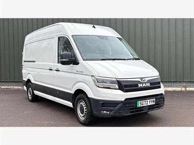 Used MAN TGE 100 kW (136 HP) 2022 White Van
