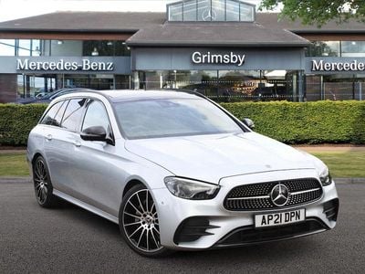 Silver Used 2021 Mercedes E220 AMG line Estate | £32,399
