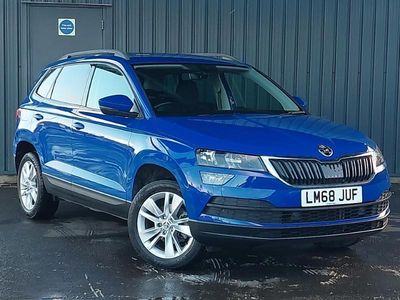 Blue Used 2018 Skoda Karoq SE Technology SUV | £13,498 (Fair price)