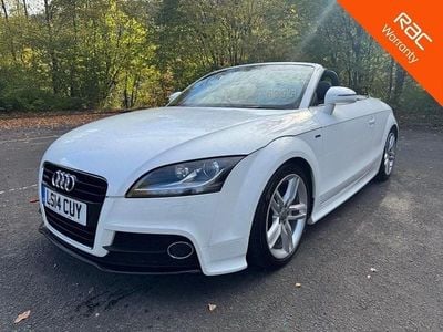 Used Audi TT Roadster S-Line 170 HP (125 kW) 2014 White Cabriolet