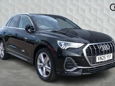 Second-hand Audi Q3 S-Line 150 CP (110 kW) 2025 Negru SUV