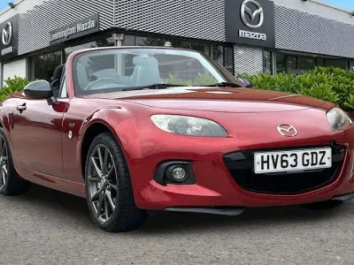 Used Mazda MX5 Inclusive 160 HP (117 kW) 2013 Red Cabriolet