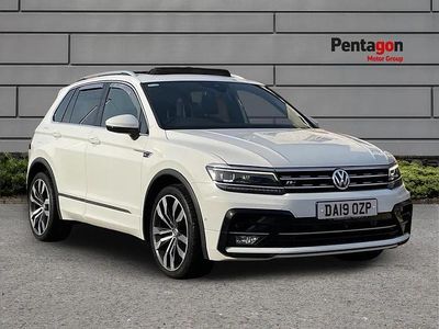 Used VW Tiguan R-line 150 HP (110 kW) 2019 White SUV
