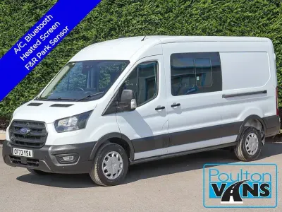 Used Ford Transit Trend 130 HP (95 kW) 2023 White Van