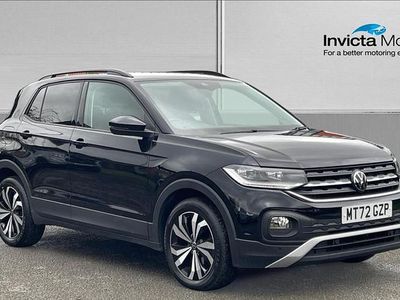 Used VW T-Cross Black Edition 95 HP (69 kW) 2022 Black SUV