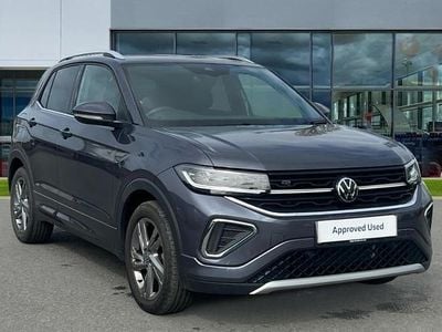 Used VW T-Cross R-line 150 HP (110 kW) 2024 Smokey grey metallic SUV