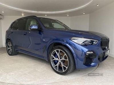 Blue Used 2021 BMW X5 M Sport SUV | £43,995