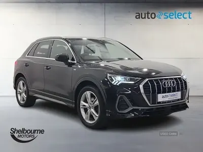 Used Audi Q3 S-Line 150 HP (110 kW) 2021 Black SUV