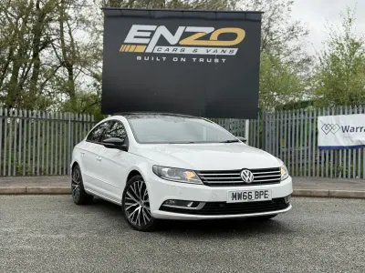 Używany VW CC Black Edition 150 KM (110 kW) 2016 Biały Sedan/Limuzyna