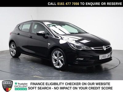 Used Vauxhall Astra SRi 150 HP (110 kW) 2017 Black Hatchback