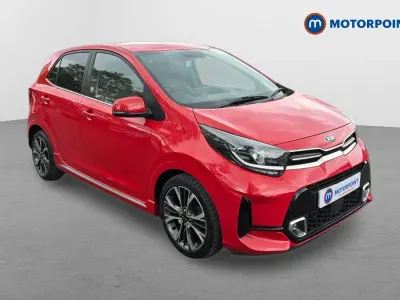 Begagnad Kia Picanto GT-Line 101 HK (74 kW) 2021 Röd Halvkombi