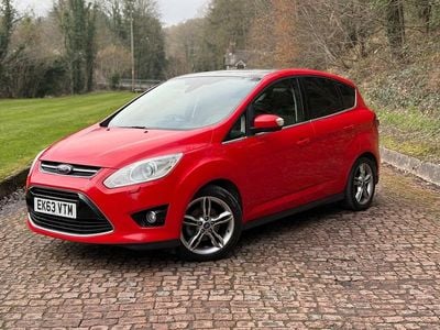 Used Ford C-MAX Titanium X 115 HP (84 kW) 2013 Red MPV