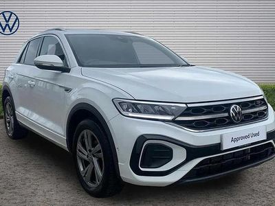 Used VW T-Roc R-line 150 HP (110 kW) 2023 White SUV