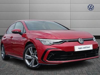 Used VW Golf VIII R-line 128 HP (94 kW) 2021 Red Hatchback