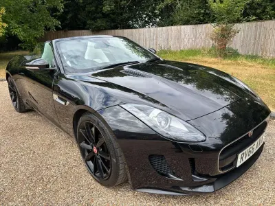 Used Jaguar F-Type S 380 HP (279 kW) 2016 Black Cabriolet