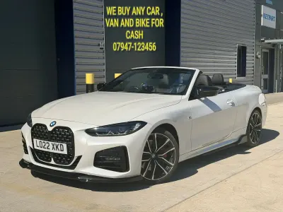 Used BMW 430 Cabriolet M Sport 2022 White Cabriolet