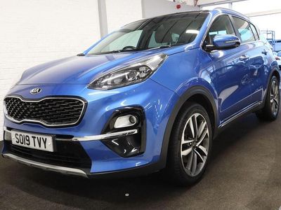 Used Kia Sportage 134 HP (98 kW) 2019 Blue SUV