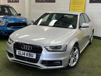Used Audi A4 S-Line 150 HP (110 kW) 2014 Silver Sedan