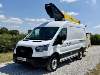 Used Ford Transit 105 HP (77 kW) 2020 White Van