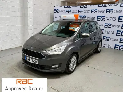 Used Ford C-MAX Zetec 125 HP (91 kW) 2017 Grey MPV