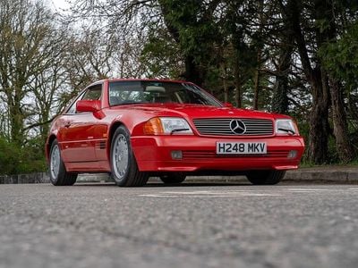 Used Mercedes SL500 1991 Red