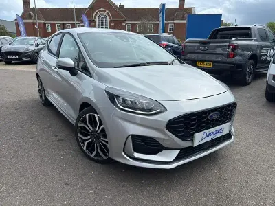 Used Ford Fiesta ST-Line X 100 HP (73 kW) 2023 Silver Hatchback