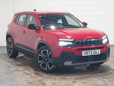 Used Jeep Avenger Altitude 100 HP (73 kW) 2024 Red SUV