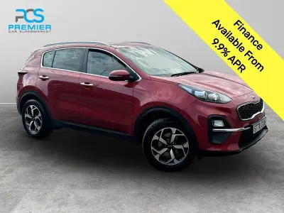 Used Kia Sportage 136 HP (100 kW) 2020 Red SUV