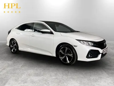 Used Honda Civic EX 126 HP (92 kW) 2019 White Hatchback
