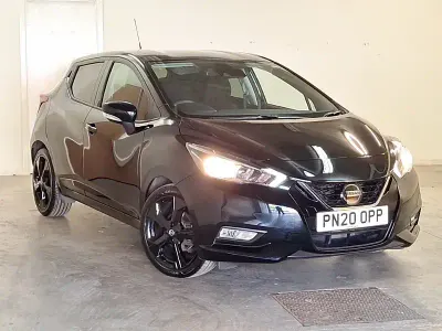 Used Nissan Micra N-TEC 100 HP (73 kW) 2020 Black Hatchback