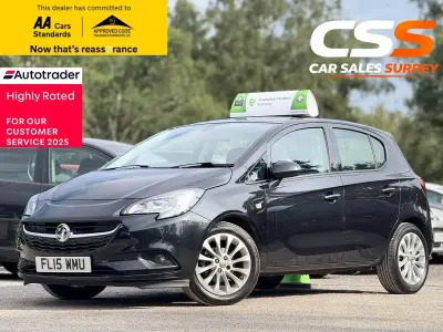 Used Vauxhall Corsa Excite 2015 Black Hatchback