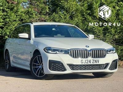 White Used 2024 BMW 530e M Sport Estate | £34,990 (Expensive)
