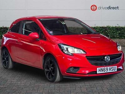 Used Vauxhall Corsa 75 HP (55 kW) 2019 Red Hatchback