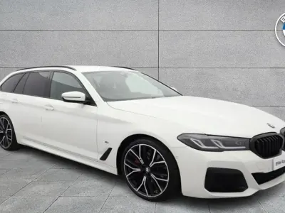 Used BMW 520 M Sport 181 HP (133 kW) 2022 White Estate