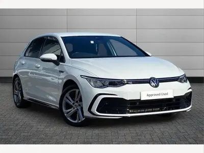Used VW Golf VIII R-line 150 HP (110 kW) 2023 White Hatchback