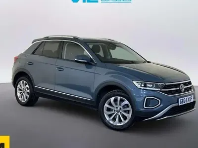 Used VW T-Roc Style 150 HP (110 kW) 2024 Blue SUV