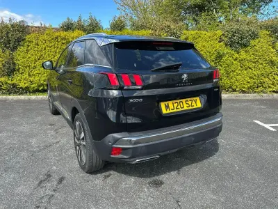 Begagnad Peugeot 3008 Premium 129 HK (94 kW) 2020 Svart SUV