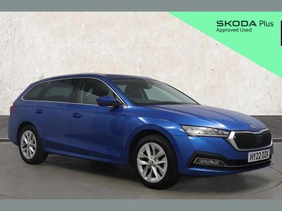 Used Skoda Octavia SE L 150 HP (110 kW) 2022 Blue Estate