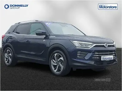 Used KGM Korando 163 HP (119 kW) 2024 Blue SUV