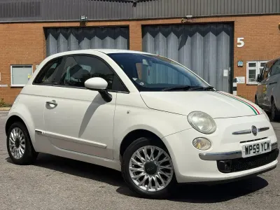 Used Fiat 500 Pop 69 HP (50 kW) 2010 White Hatchback